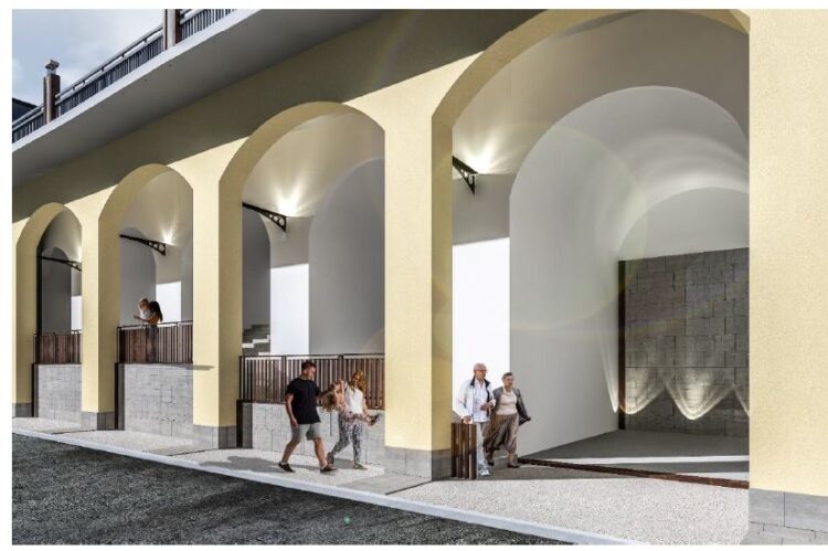 Sistemazione archi nel comune di frosinone