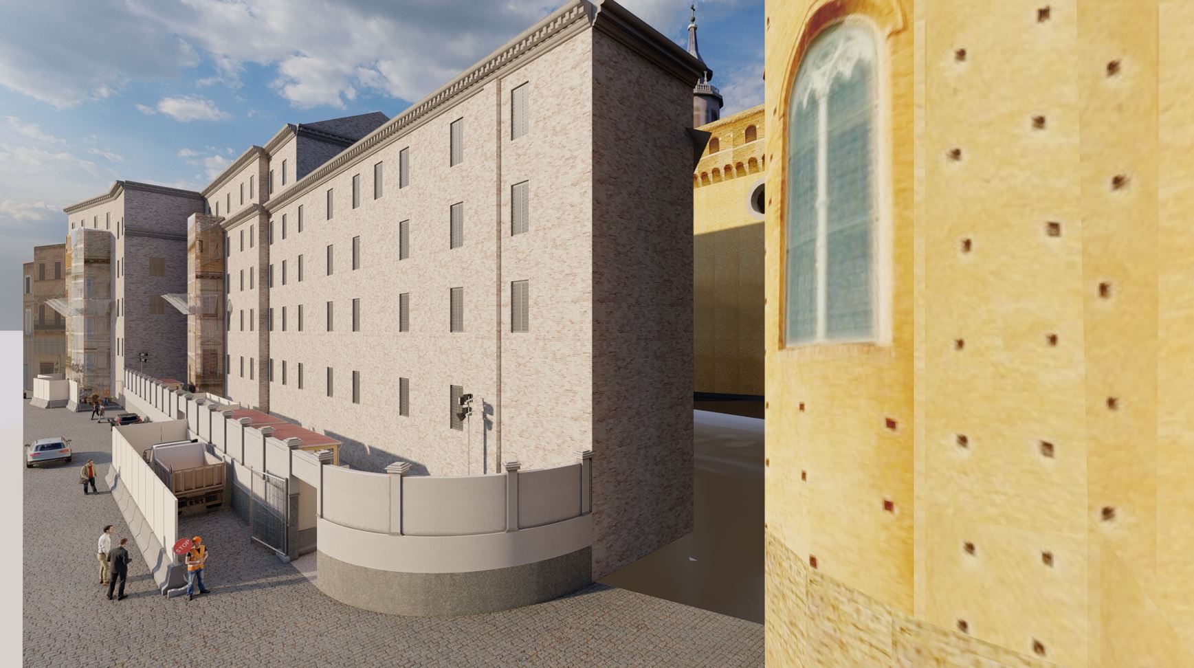 riqualificazione architettonica, strutturale e funzionale della Casa di accoglienza "Palazzo Illirico