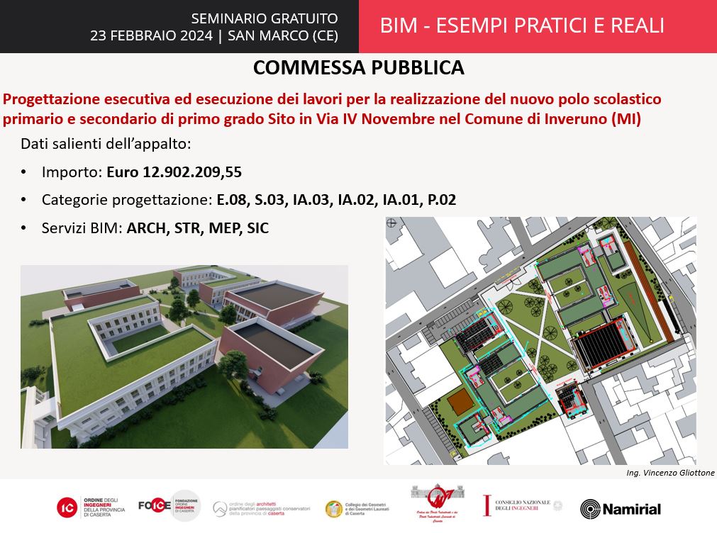 Commessa pubblica plesso scolastico Inveruno (MI)