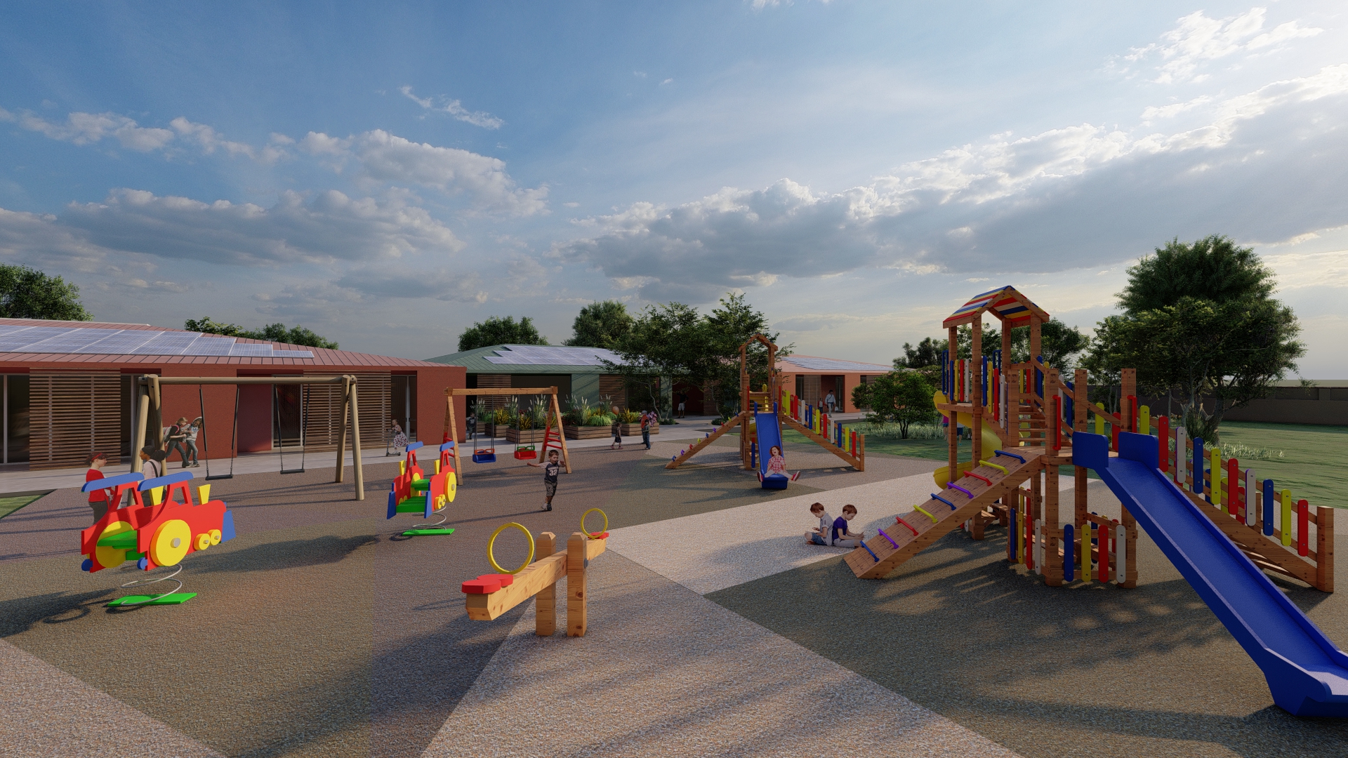 parco Render Area giochi